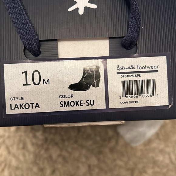 Splendid Smoke women’s bootie size 10 brand new in box - Picture 10 of 10